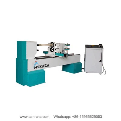 Máquina automática de torno de copia de madera