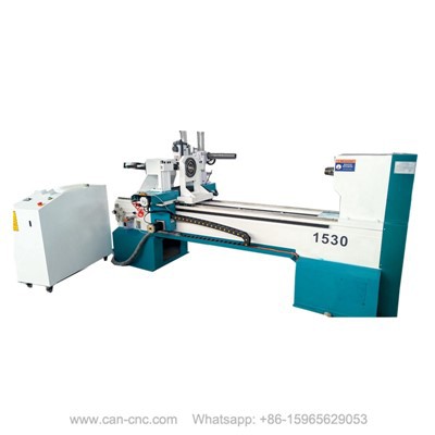 Torno giratorio de madera con torneado 3d